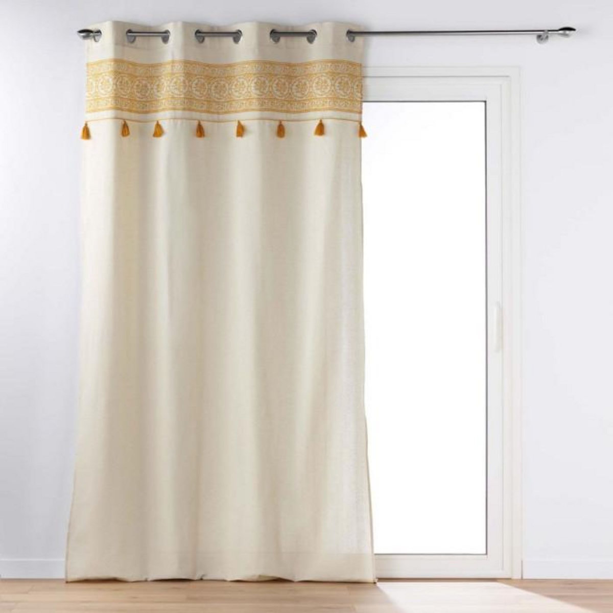 Paris Prix Rideau à Œillets  Isalina  140x240cm Jaune