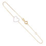 Voir la diapositive 1 : L'ATELIER D'AZUR Bracelet Or Jaune - Coeur Pavé de Zirconiums