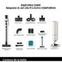 Voir la diapositive 2 : Samsung Aspirateur balai Bespoke AI Jet Lite Pro Extra Blanc 2 batteries VS80F28EGS