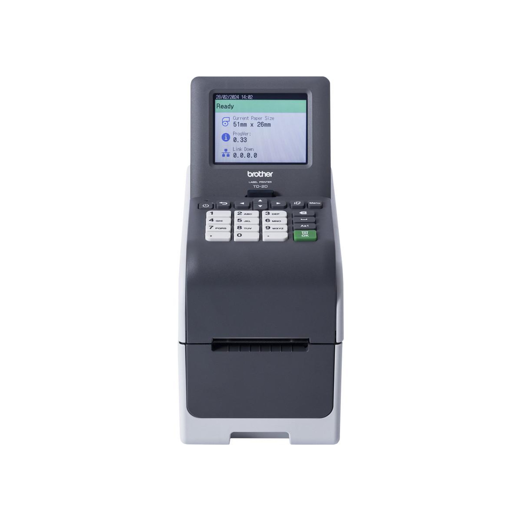 Voir la diapositive 2 : Brother Brother TD-2350DSA203 - imprimante d'étiquettes de bureau sans fil Bluetooth 2 pouces