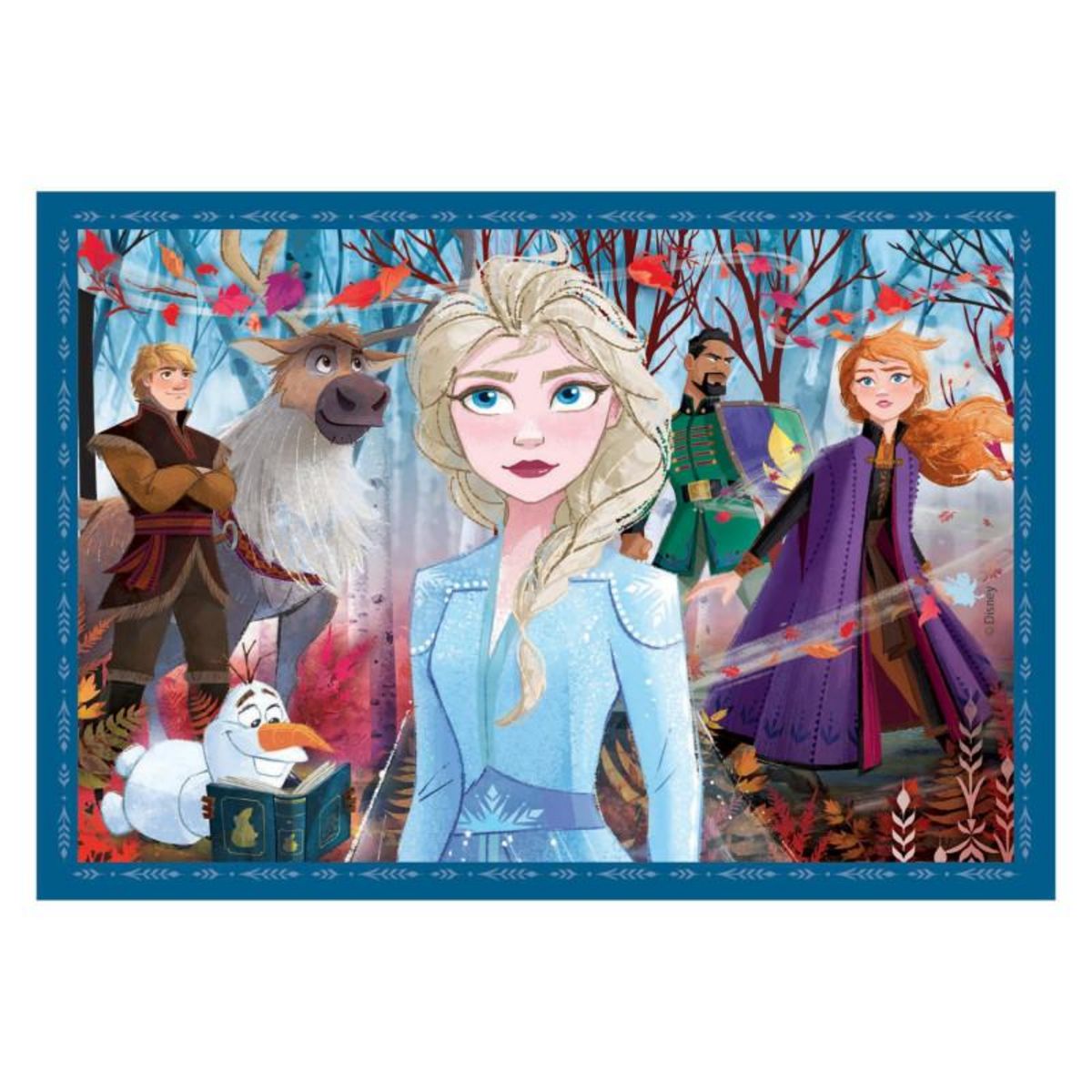 CLEMENTONI Clementoni Puzzles Disney Frozen, 4in1 21518