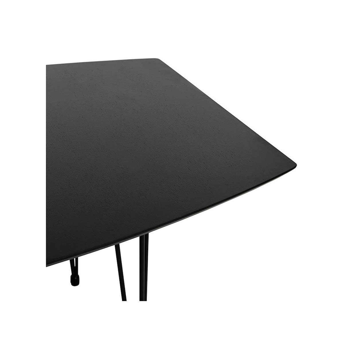 Paris Prix Table de Repas Extensible  Nestor  270cm Noir