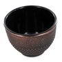 Voir la diapositive 2 : Aromandise Tasse en fonte noir et bronze - 0,15 L