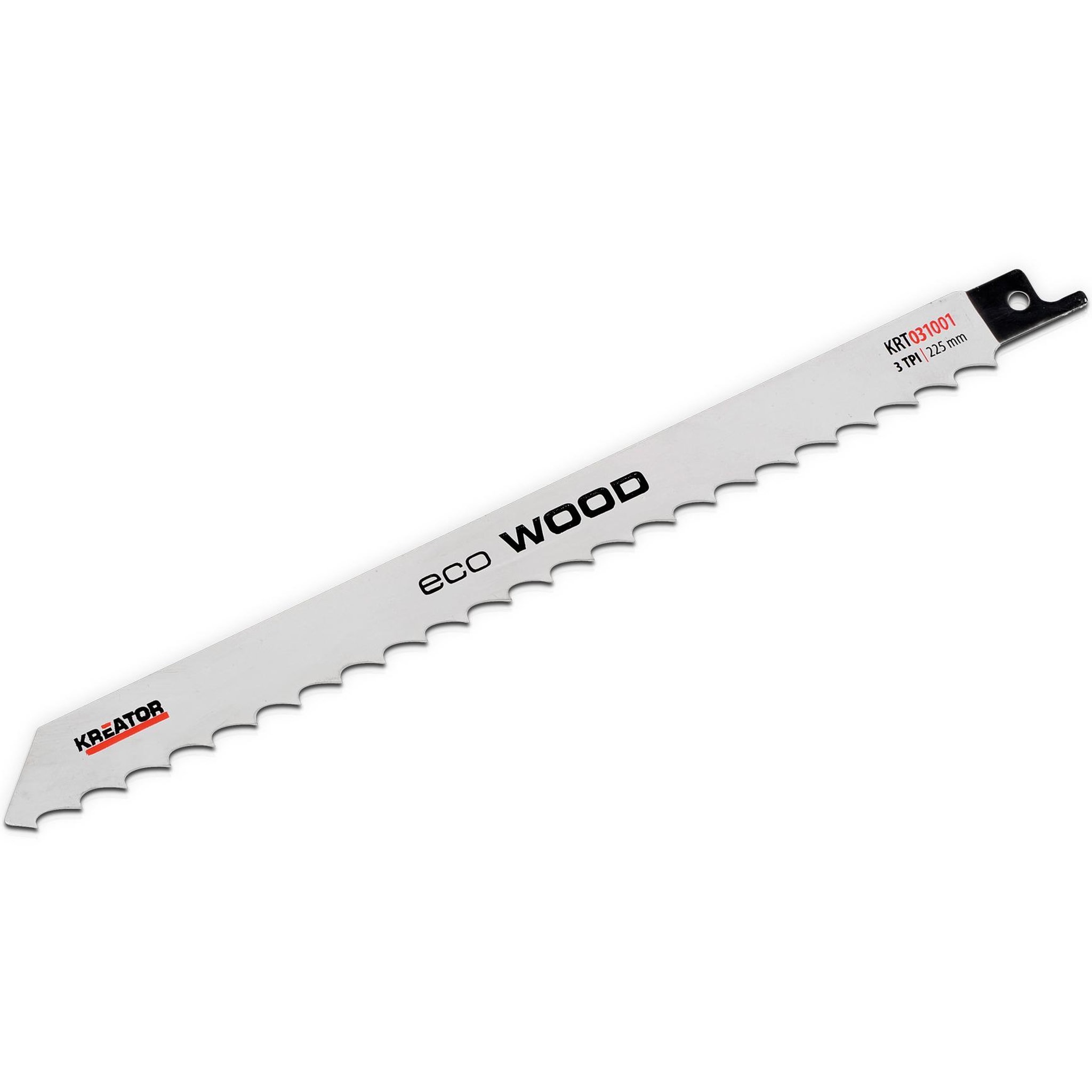 KREATOR Lames pour scie sabre, coupe bois 225mm