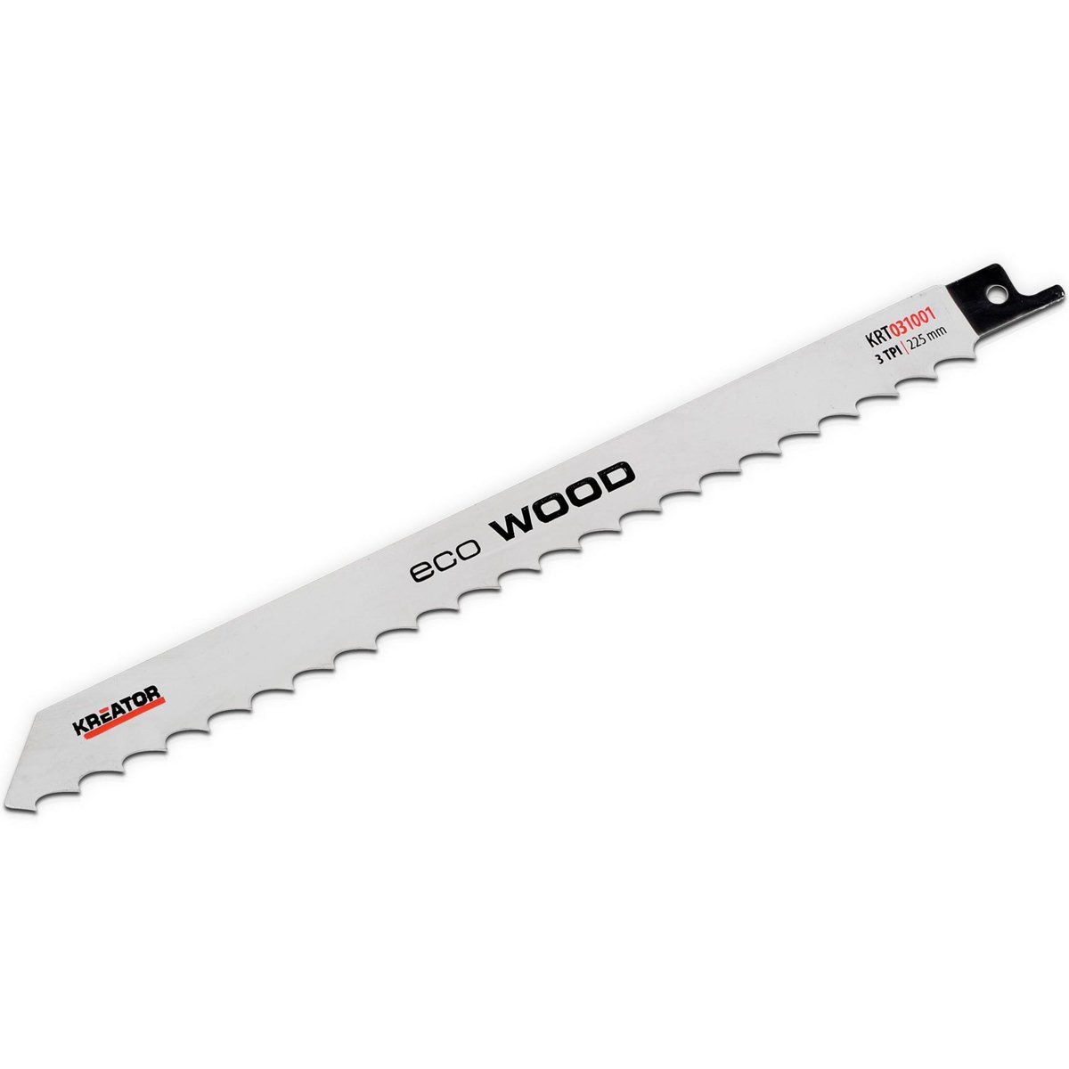 KREATOR Lames pour scie sabre, coupe bois 225mm