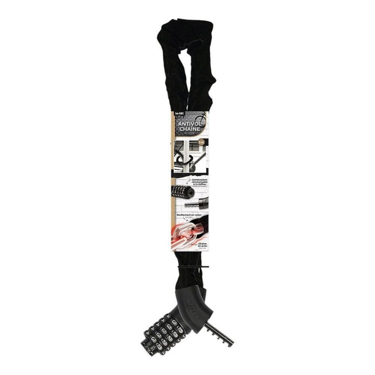 The Home Deco Factory Antivol chaîne à code