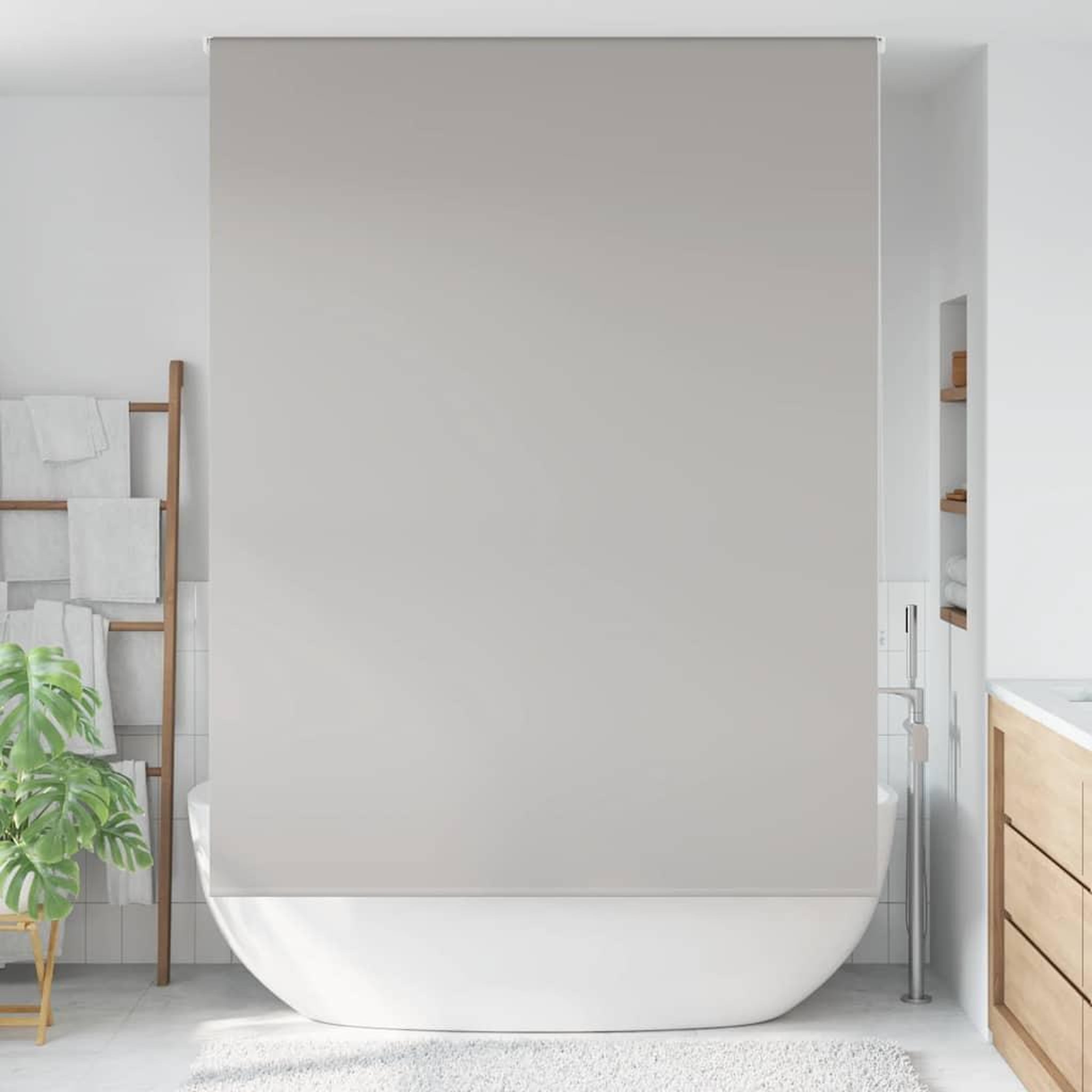 Voir la diapositive 2 : VIDAXL Store enrouleur de douche 160x240 cm largeur du tissu 156 cm