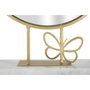 Voir la diapositive 3 : Paris Prix Miroir sur Pied en Marbre  Butterfly  39cm Or