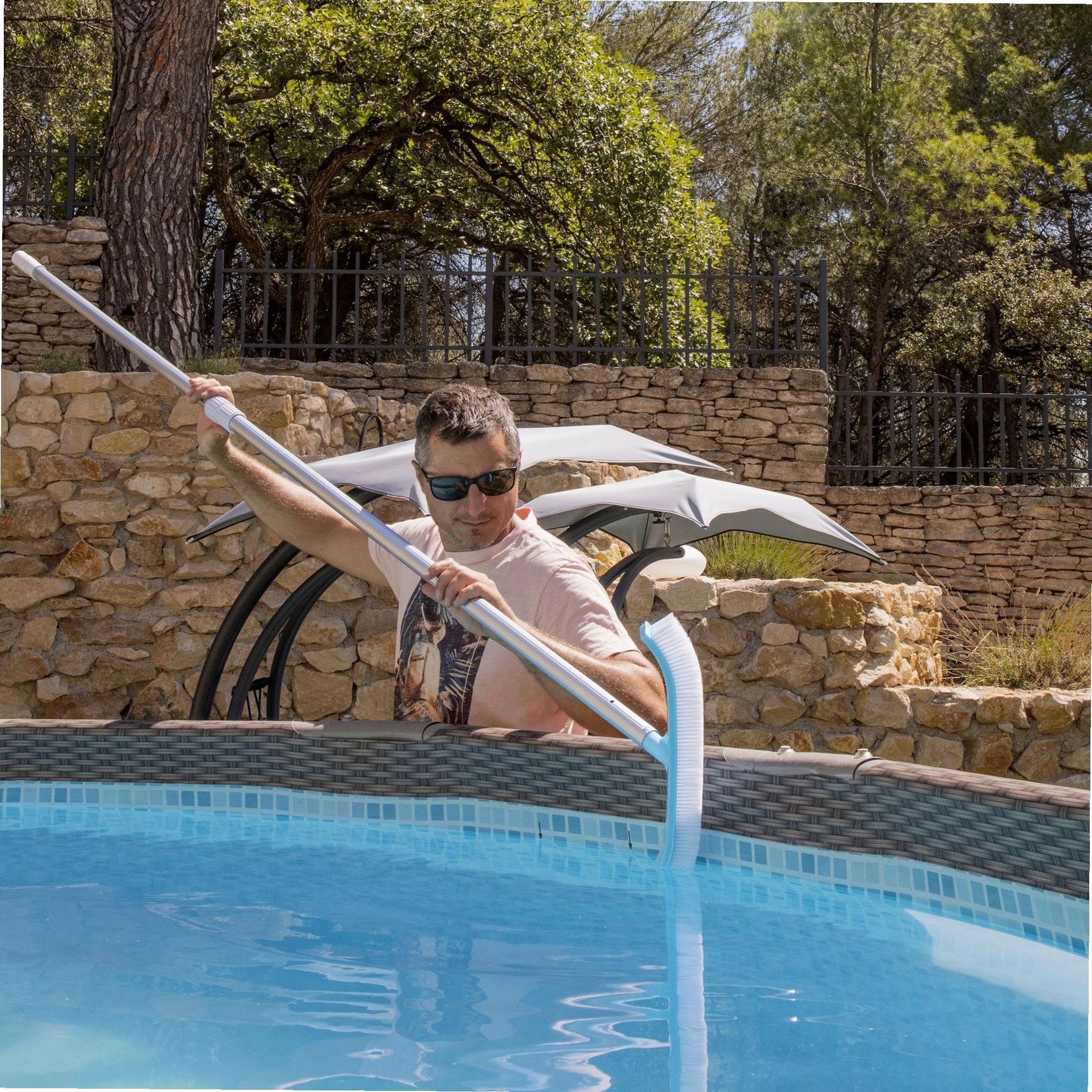 Voir la diapositive 6 : WERKAPRO Brosse 46 cm WERKA PRO pour piscine
