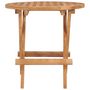 Voir la diapositive 2 : VIDAXL Table pliable de jardin 50x50x50 cm Bois de teck solide