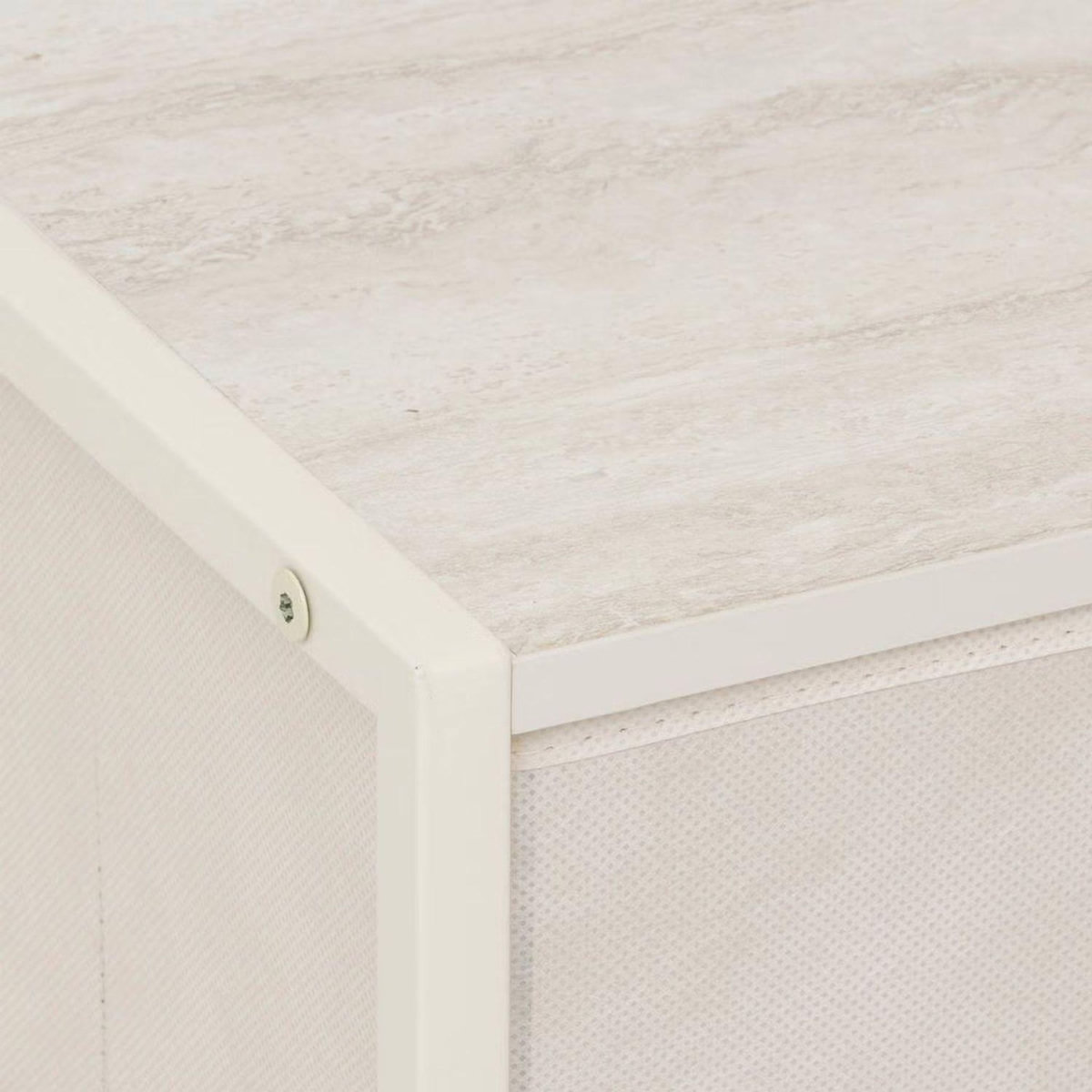 FIVE Vestiaire 4 patères avec tiroir TISSA - Beige