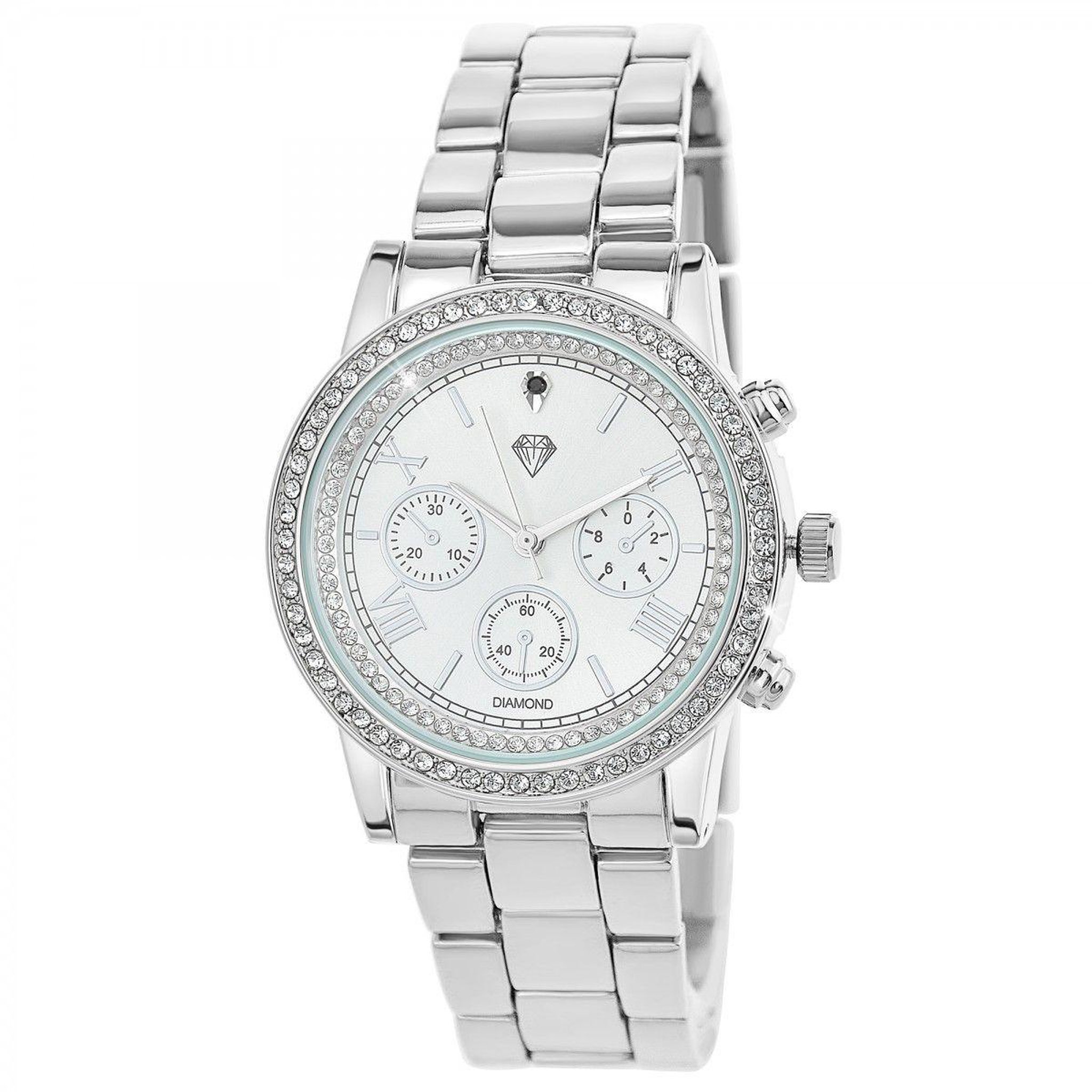 SC CRYSTAL Montre Mayane élégante SC Crystal ornée d'un véritable diamant
