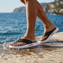 Voir la diapositive 5 : OZABI OZABI Tongs homme confort semelle epaisse antiderapante ete plage