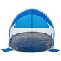 Voir la diapositive 5 : VIDAXL Tente de plage bleu azure escamotable impermeable