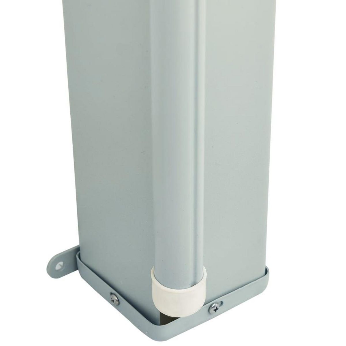 VIDAXL Auvent lateral retractable de patio 200x600 cm Gris