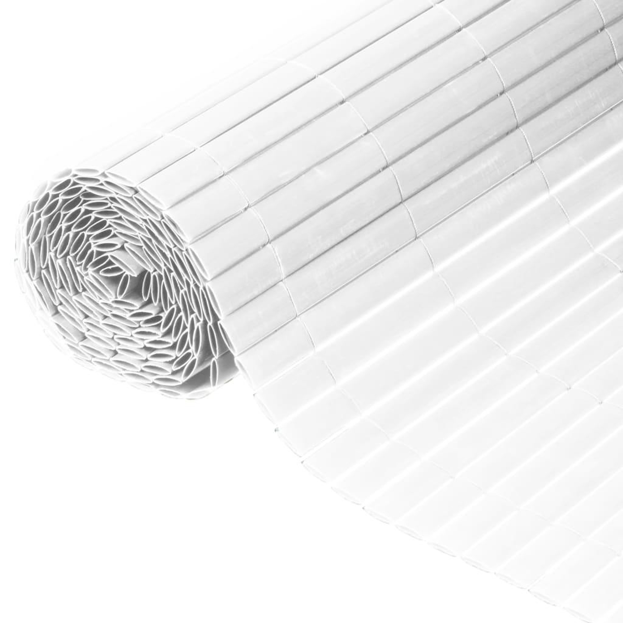 Voir la diapositive 1 : NATURE Nature Ecran de jardin a double face PVC 1x3 m Blanc