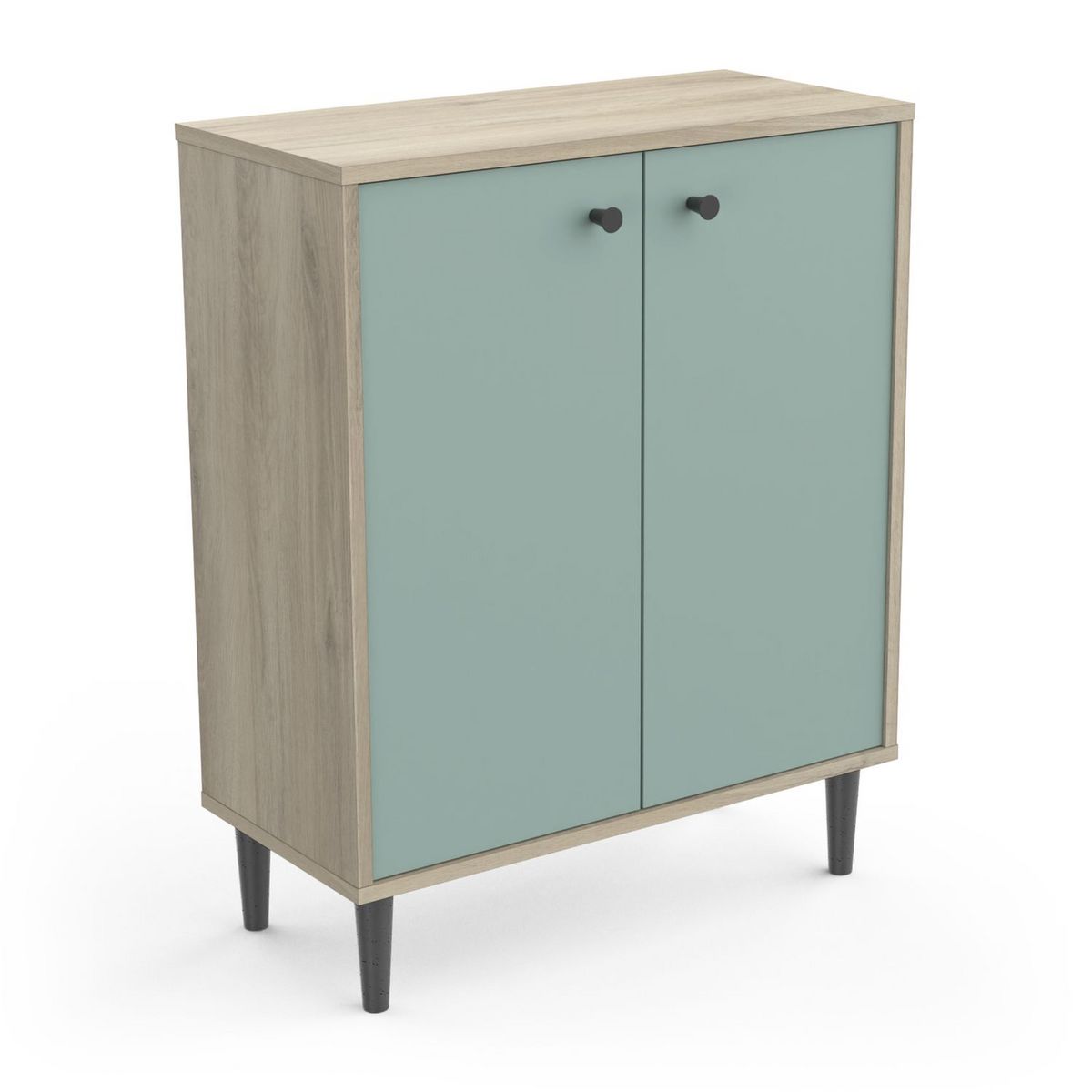 Buffet 2 portes style industriel L60cm SMART