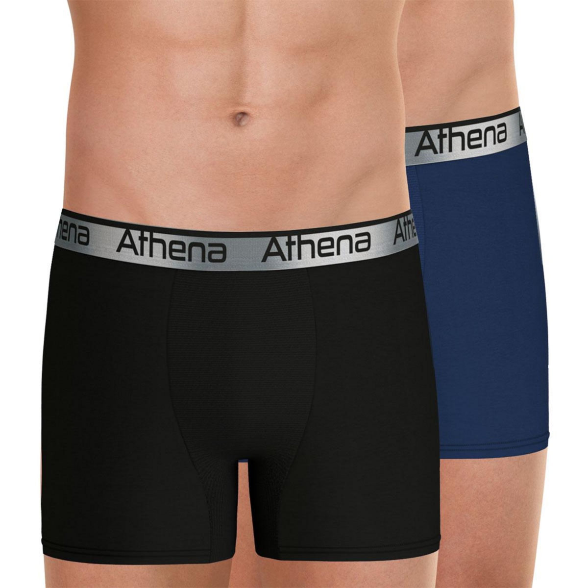 Athena Lot de 2 boxers homme 720 Stretch Adjust