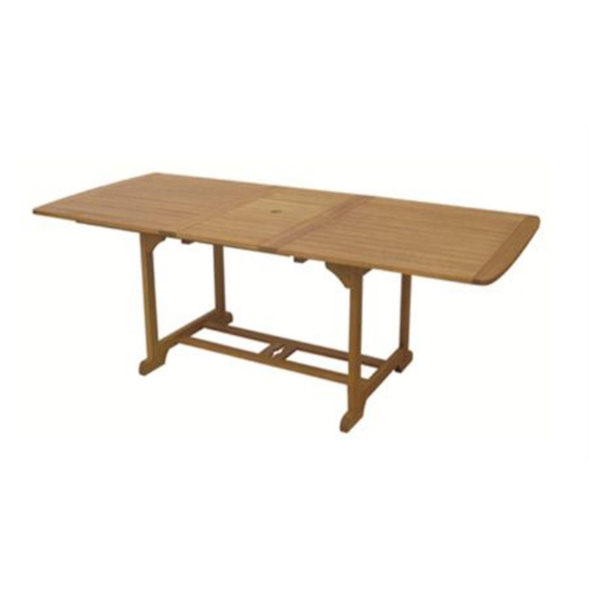 Table rect en bois shorea