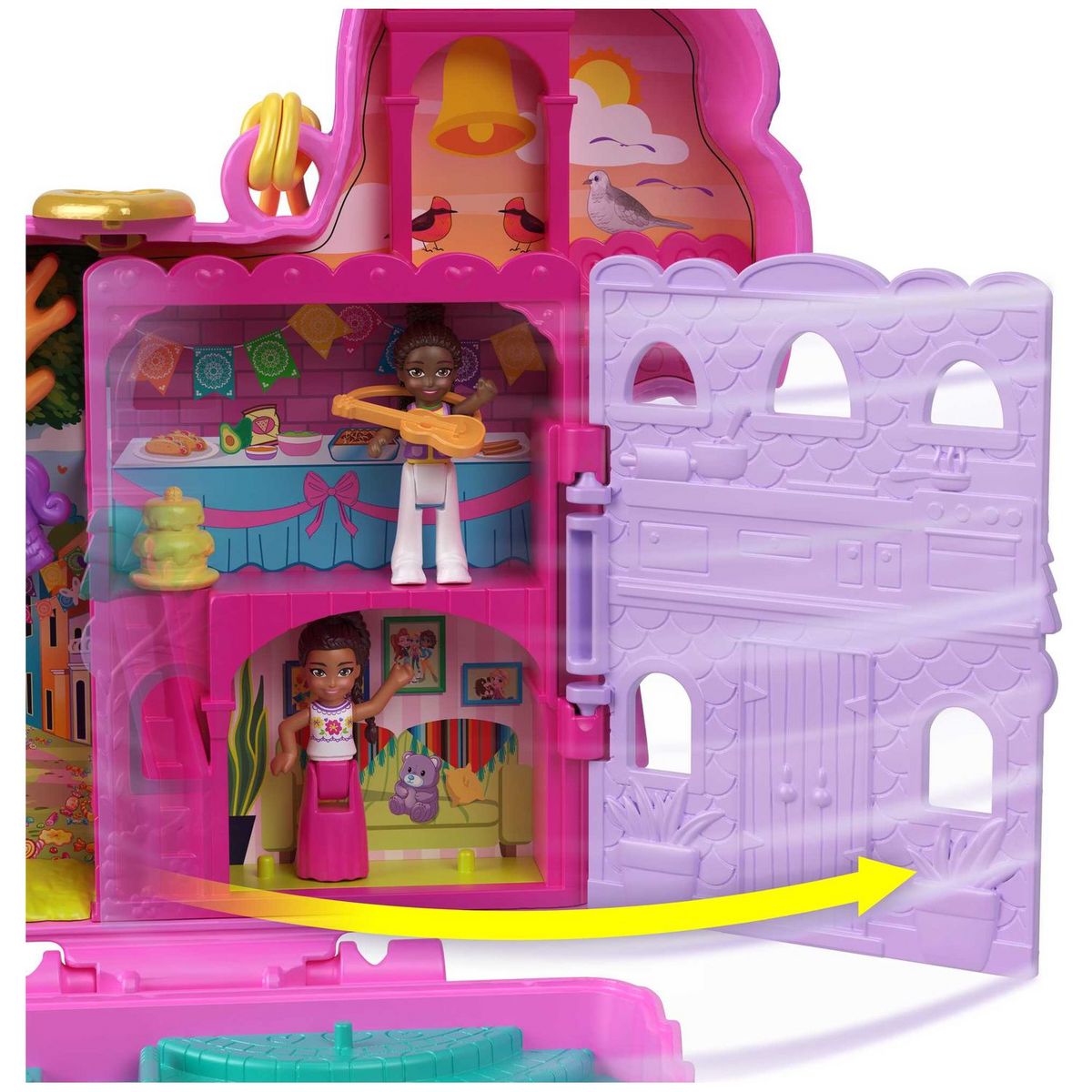 POLLY POCKET Coffret Pinata Fiesta en folie Polly Pocket 
