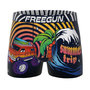 Voir la diapositive 3 : FREEGUN Lot de 5 boxers homme Retro Summer