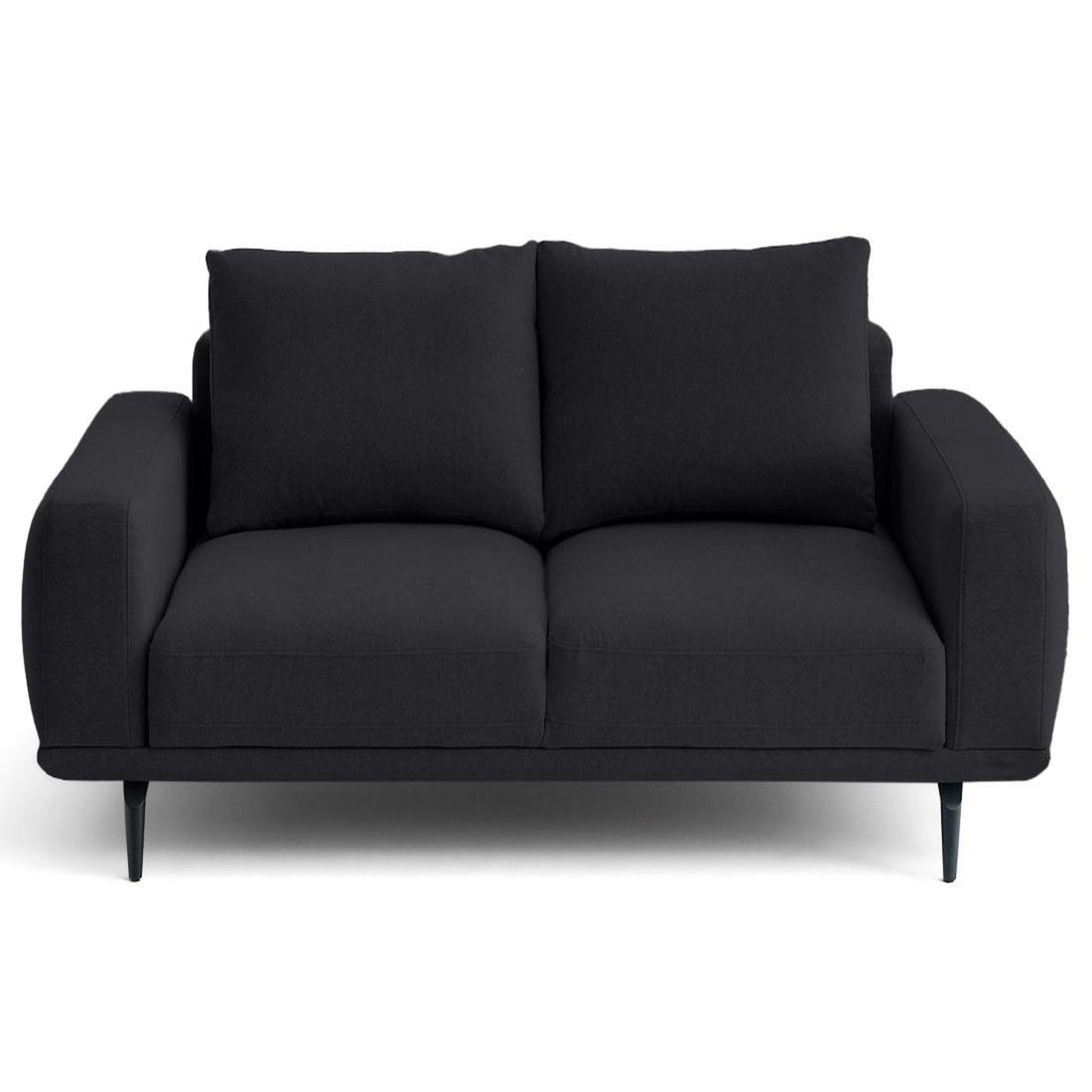 Voir la diapositive 1 : LISA DESIGN Vicence - canapé droit 2 places en tissu