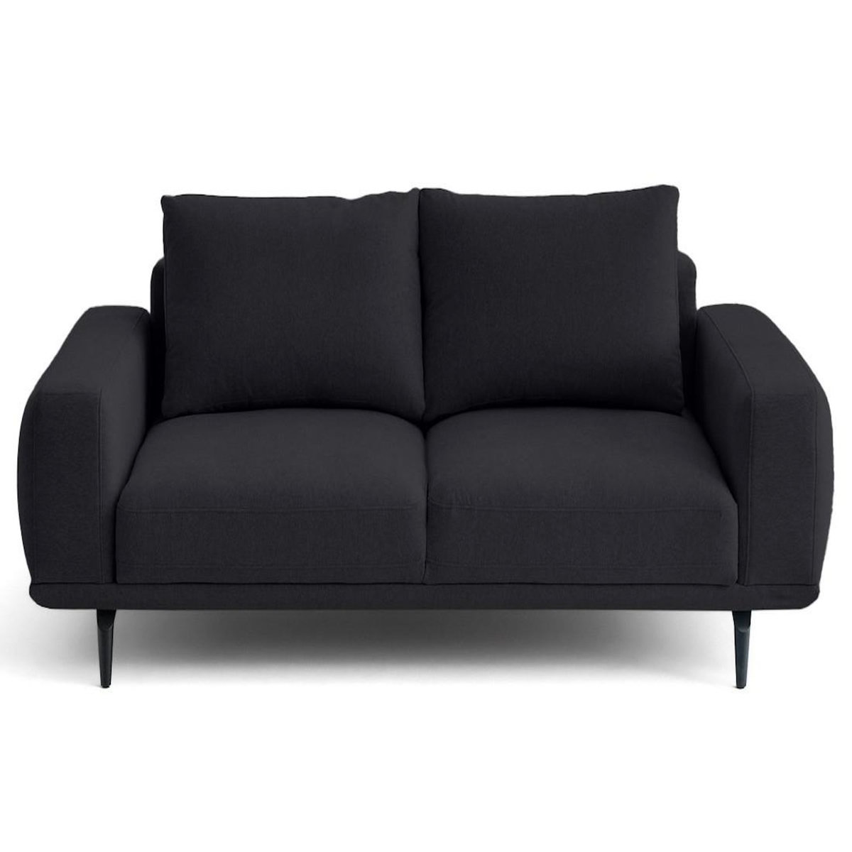 LISA DESIGN Vicence - canapé droit 2 places en tissu