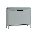 SOBUY SoBuy - Banc de rangement à chaussures avec une porte - Moderne - FSR151-K. Coloris disponibles : Noir, Blanc