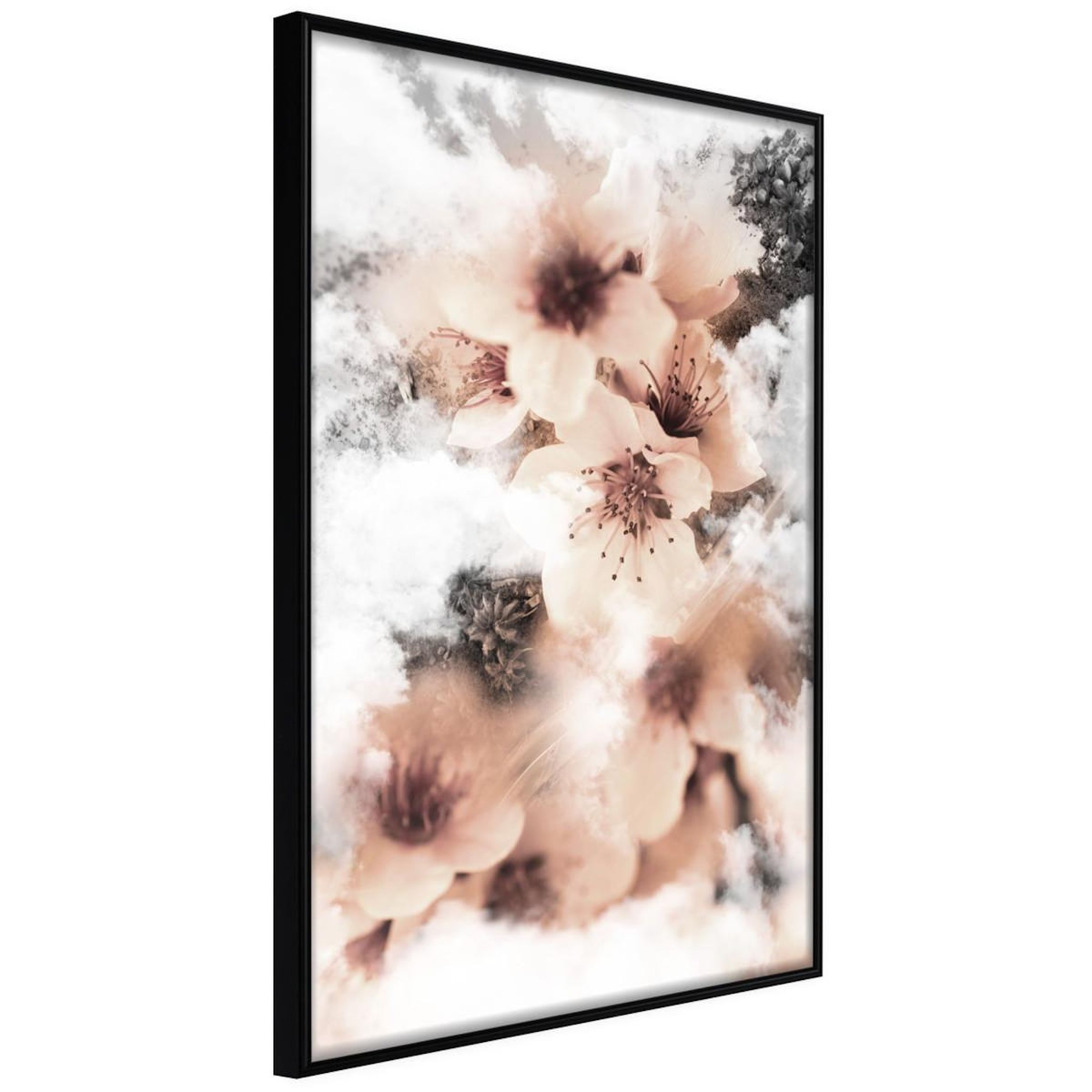 Paris Prix Affiche Murale Encadrée  Heavenly Flowers