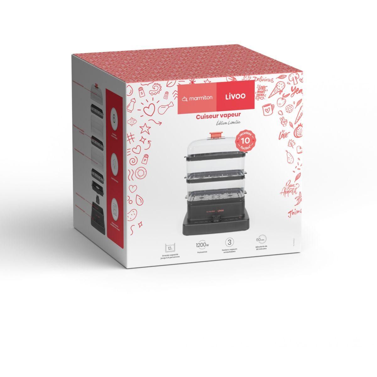 LIVOO Cuiseur vapeur DOC 300