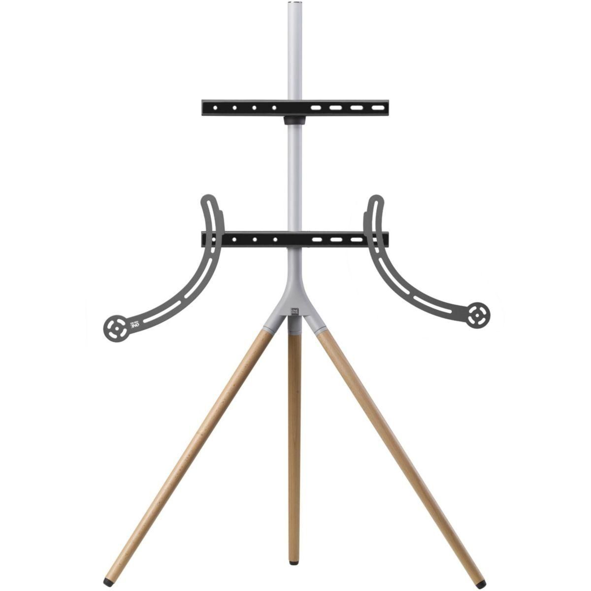 One For All Pied TV Tripode Chene clair