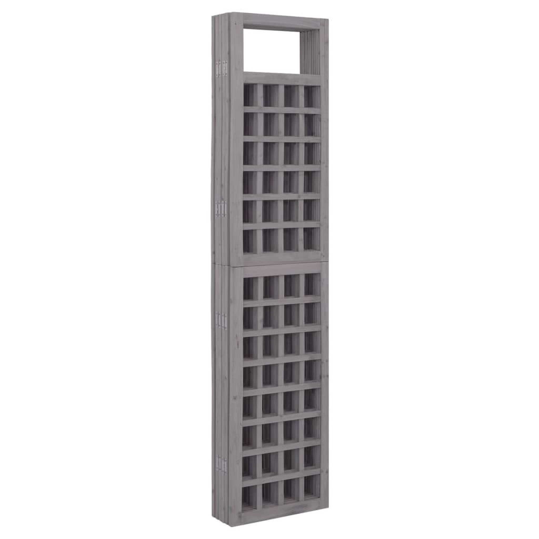 Voir la diapositive 4 : VIDAXL Cloison de separation a 6 panneaux/treillis bois sapin massif