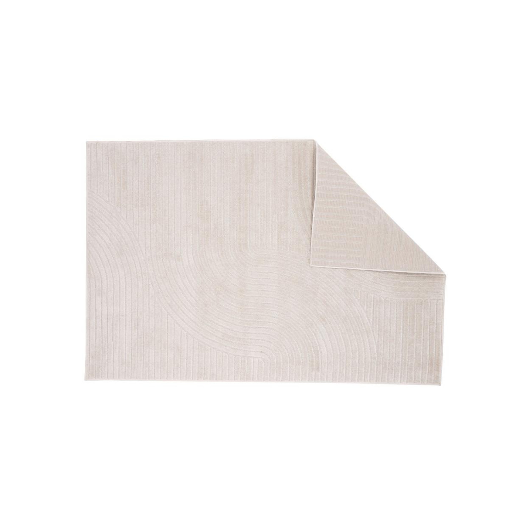 Voir la diapositive 2 : Paris Prix Tapis déco  vince solar  240x340cm blanc