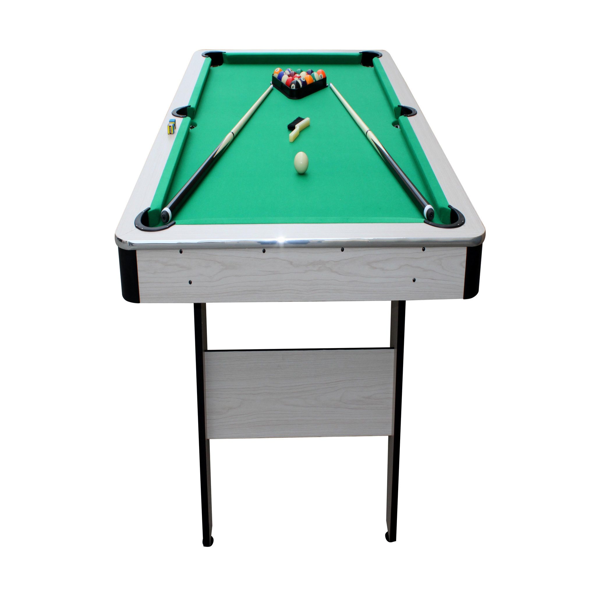 Voir la diapositive 2 : CONCEPT USINE Billard américain en bois avec accessoires inclus ORLANDO