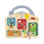 Voir la diapositive 3 : Hape Jeu d'éveil Hape Lock & Learn multicolore
