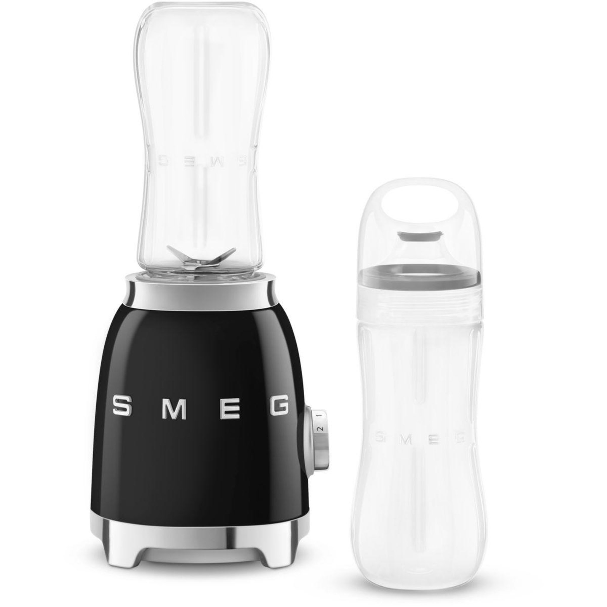 Voir la diapositive 4 : SMEG Blender pbf01bleu mini noir