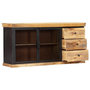 Voir la diapositive 3 : VIDAXL Buffet 150x40x75 cm Bois de manguier solide