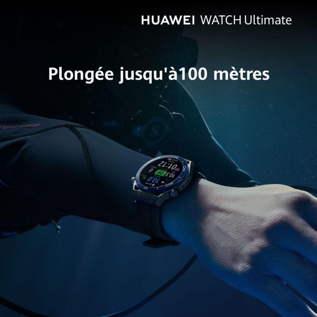 HUAWEI Montre connectée Watch Ultimate Vert