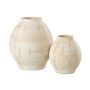 Voir la diapositive 2 : Paris Prix Vase Déco en Argile  Rudy  28cm Beige