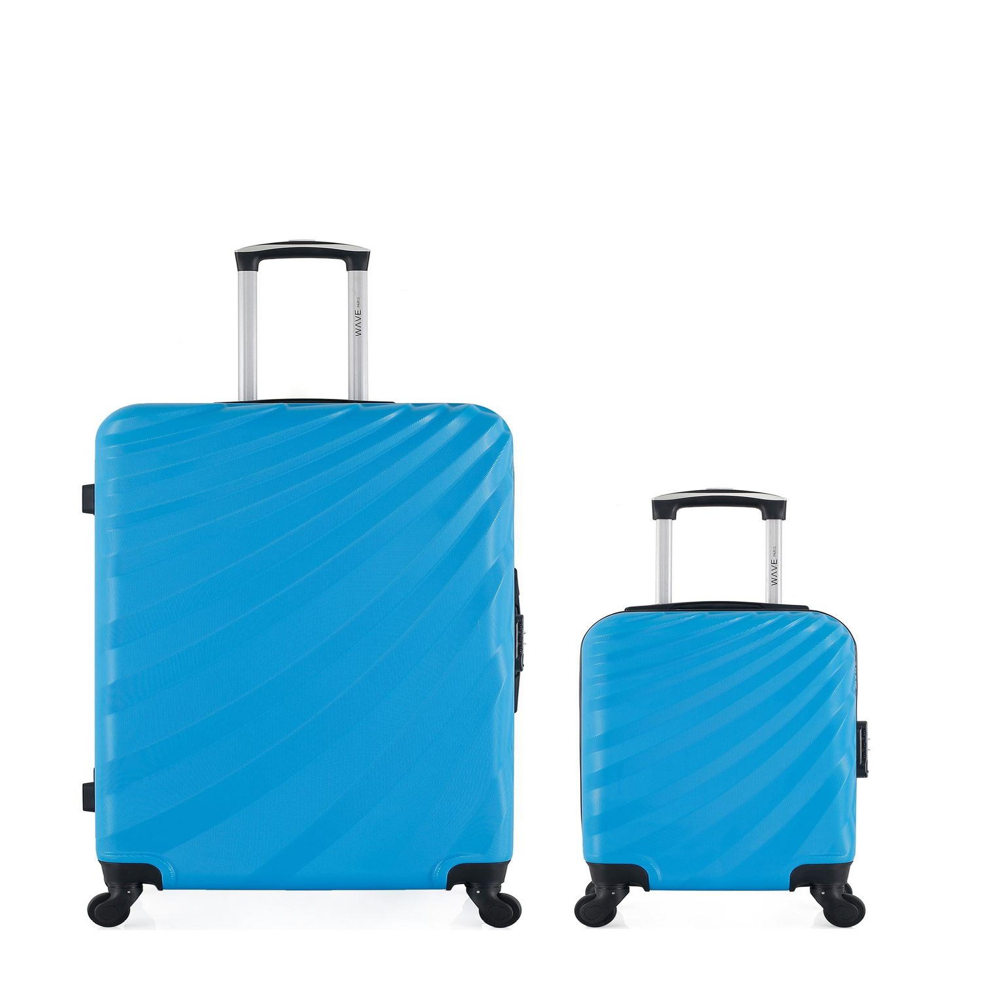 WAVE PARIS WAVE PARIS - LOT DE 2 - Valises grand format et cabine XXS DANUBE