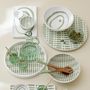 Voir la diapositive 3 : Paris Prix Plateau de Service en Bois  Tod  40cm Vert & Blanc