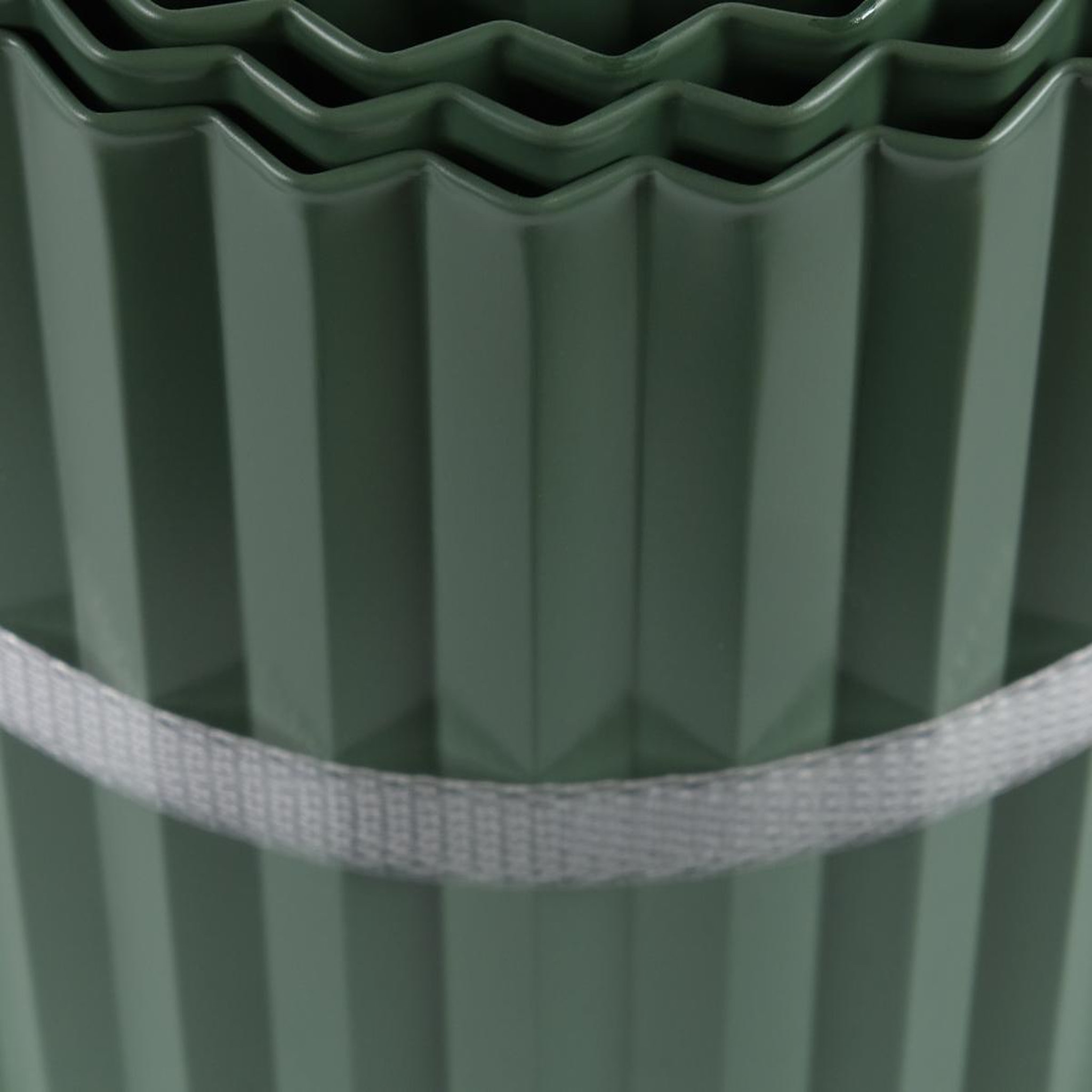 Voir la diapositive 3 : Nortene Bordure acier steely bordura - vert - 0,14 x 6 m