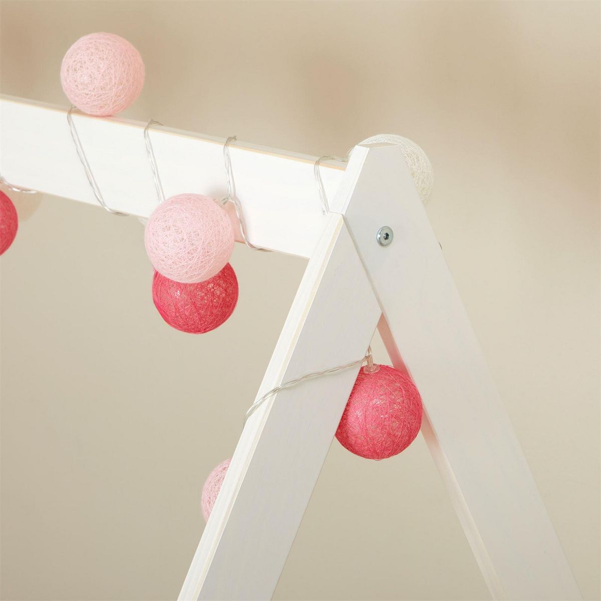 IDIMEX Lit cabane LUSIA 80 x 160 cm, en pin massif