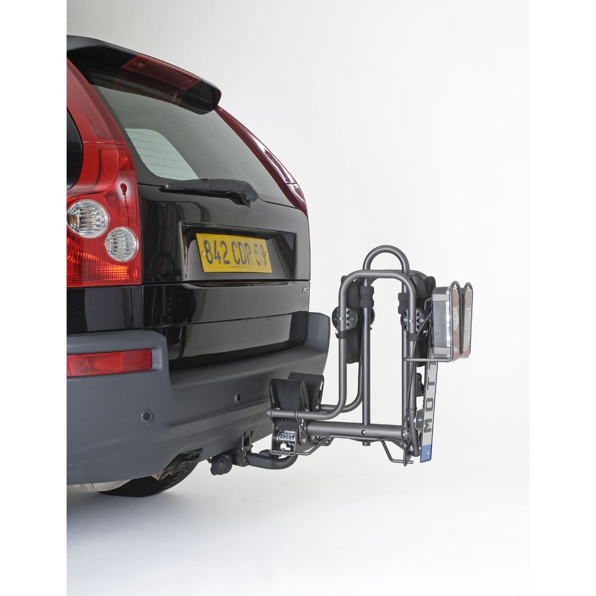 MOTTEZ Porte-vélos d'attelage plateforme pliable 