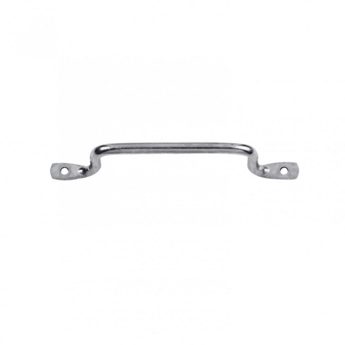 CENTRALE BRICO Poignée de contrevent acier zingué AFBAT, H.35 x L.160 x P.18 mm