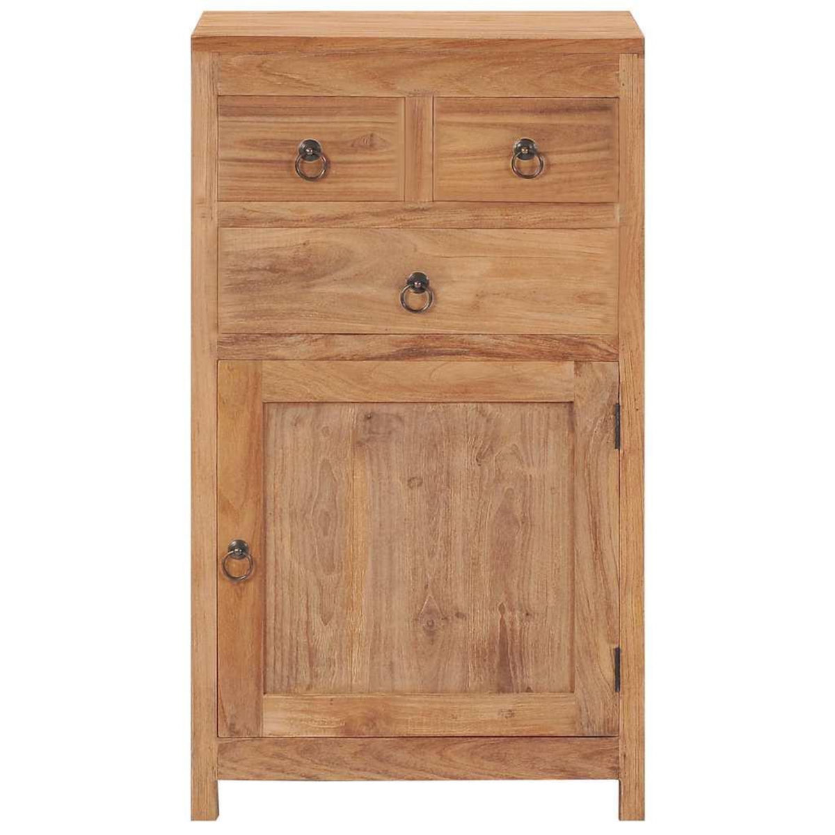 VIDAXL Buffet 50x30x90 cm bois de teck massif