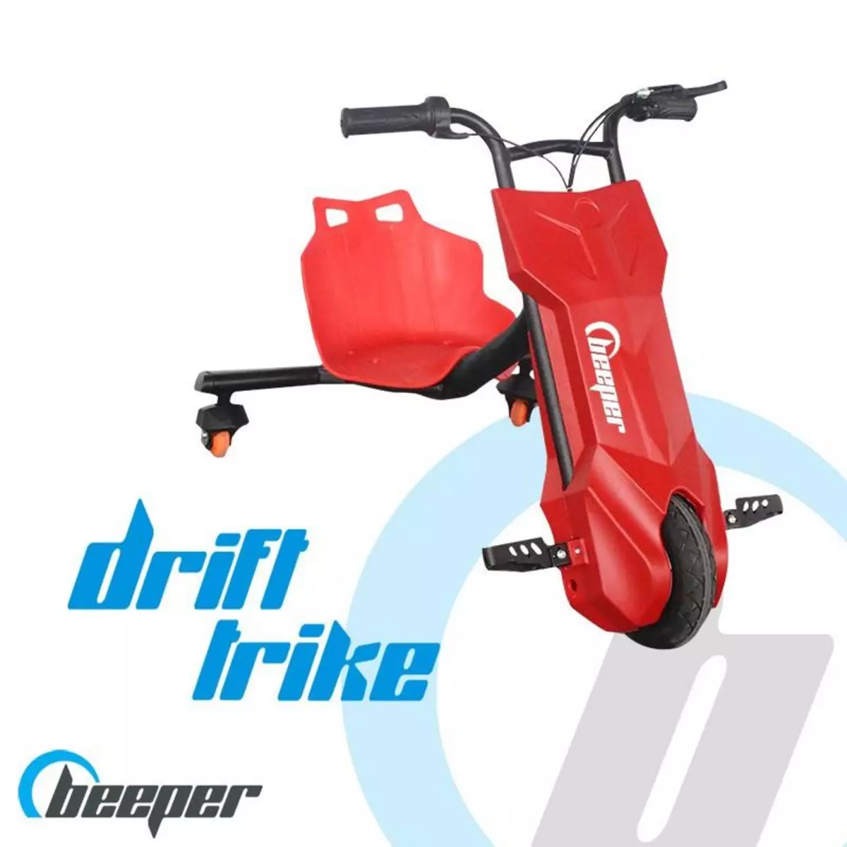  Drift Trike électrique enfant 12V 100W Batterie plomb 7 Ah Couleur - Rouge