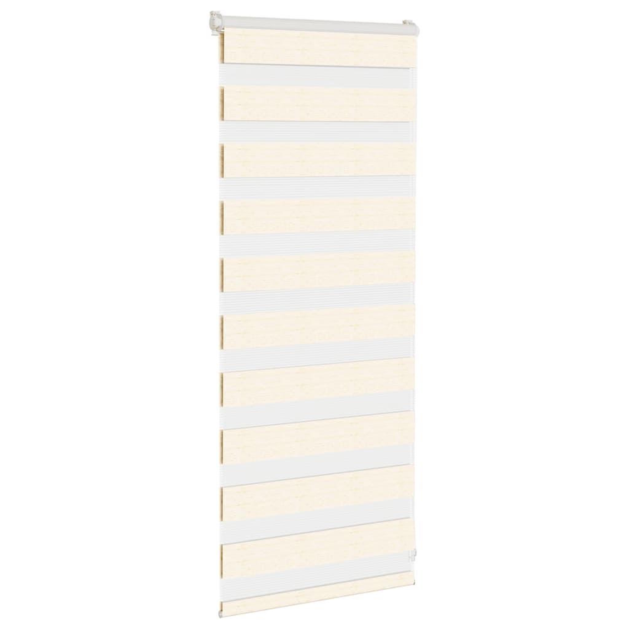 Voir la diapositive 3 : VIDAXL Store zebre beige marbre largeur du tissu 50,9 cm polyester