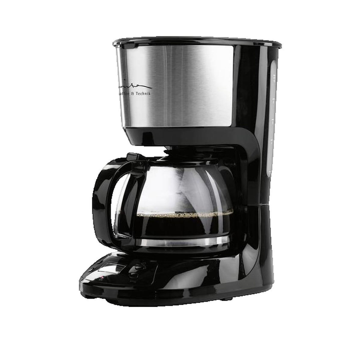 MAXX Cafetière Maxxmee moderne noir et argent