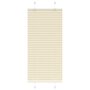 Voir la diapositive 1 : VIDAXL Store plisse creme 55x100 cm largeur du tissu 54,4 cm polyester